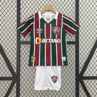 Maillot Fluminense Domicile Enfant 2024 2025 Maillot Fluminense Domicile Enfant 2024 2025