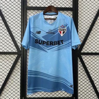 Thailande Maillot Sao Paulo Pre-Match 2025 2026 Bleu Thailande Maillot Sao Paulo Pre-Match 2025 2026 Bleu