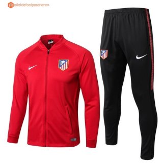 Survetement Atlético de Madrid 2017 2018 Rouge Noir Pas Cher Survetement Atlético de Madrid 2017 2018 Rouge Noir Pas Cher