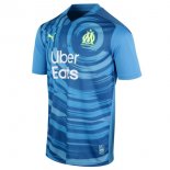 Thailande Maillot Marseille Third 2020 2021 Bleu Pas Cher