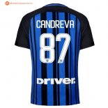 Maillot Inter Domicile Candreva 2017 2018 Pas Cher