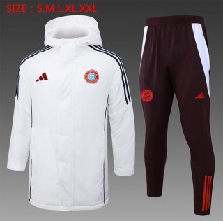 Doudoune Bayern Munich Ensemble Complet 2024 2025 Blanc Doudoune Bayern Munich Ensemble Complet 2024 2025 Blanc