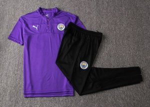 Polo Ensemble Complet Manchester City 2019 2020 Purpura Pas Cher