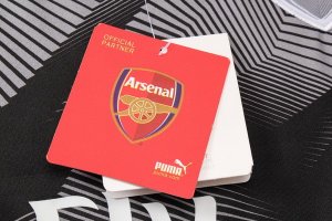 Entrainement Arsenal Ensemble Complet 2018 2019 Gris Noir Pas Cher