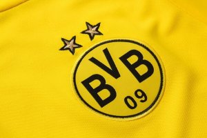 Polo Ensemble Complet Borussia Dortmund 2018 2019 Jaune Noir Pas Cher
