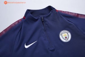 Survetement Manchester City 2017 2018 Bleu Pas Cher