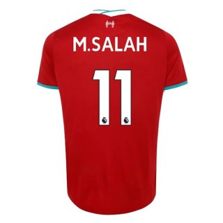 Maillot Liverpool NO.11 M.Salah Domicile 2020 2021 Rouge Pas Cher