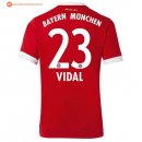 Maillot Bayern Munich Domicile Vidal 2017 2018 Pas Cher