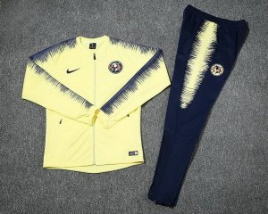 Survetement Club América 2018 2019 Jaune Pas Cher