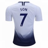 Maillot Tottenham Hotspur Domicile Son 2018 2019 Blanc Pas Cher