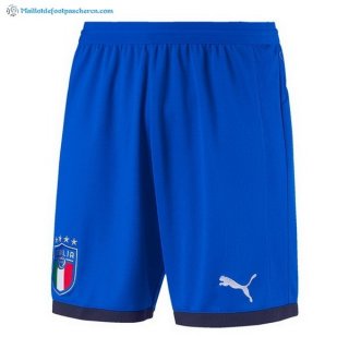 Pantalon Italie Domicile 2018 Bleu Pas Cher Pantalon Italie Domicile 2018 Bleu Pas Cher