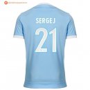 Maillot Lazio Domicile Sergej 2017 2018 Pas Cher