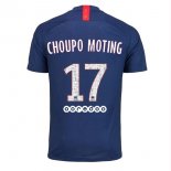 Maillot Paris Saint Germain NO.17 Choupo Moting Domicile 2019 2020 Bleu Pas Cher