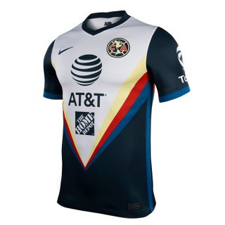 Thailande Maillot Club América Domicile 2020 2021 Gris Pas Cher