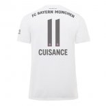 Maillot Bayern Munich NO.11 Cuisance Exterieur 2019 2020 Blanc Pas Cher