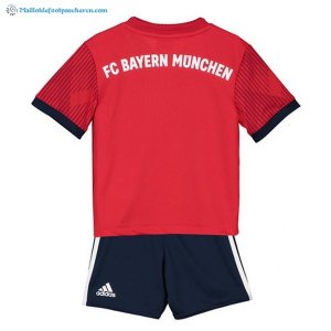 Maillot Bayern Munich Domicile Enfant 2018 2019 Rouge Pas Cher