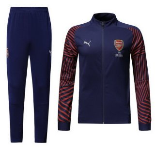 Survetement Arsenal 2018 2019 Bleu Pas Cher