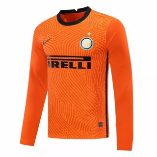 Maillot Inter Milan ML Gardien 2020 2021 Orange Pas Cher Maillot Inter Milan ML Gardien 2020 2021 Orange Pas Cher