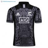 Maillot Rugby All Blacks Maori 2017 2018 Noir Pas Cher