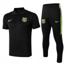 Polo Barcelona Ensemble Complet 2019 2020 Noir Vert Pas Cher