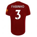 Maillot Liverpool NO.3 Fabinho Domicile 2019 2020 Rouge Pas Cher