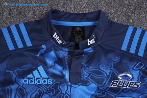 Maillot Rugby Blues 2017 2018 Bleu Pas Cher