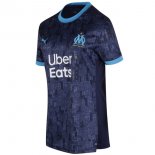 Maillot Marseille Exterieur Femme 2020 2021 Bleu Pas Cher