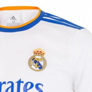 Thailande Maillot Real Madrid Domicile 2021 2022 Blanc Pas Cher