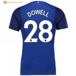 Maillot Everton Domicile Dowell 2017 2018 Pas Cher