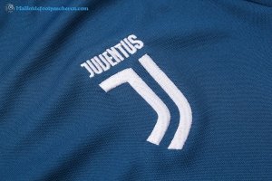 Polo Juventus Ensemble Complet 2017 2018 Bleu Pas Cher