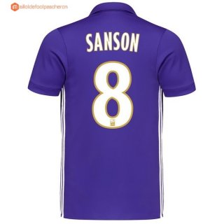 Maillot Marseille Third Sanson 2017 2018 Pas Cher