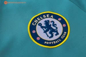 Survetement Chelsea 2017 2018 Vert Noir Pas Cher