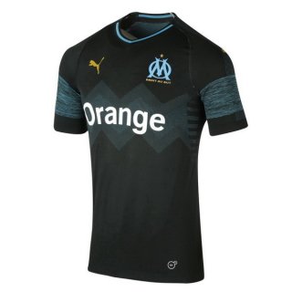 Maillot Marseille Exterieur 2018 2019 Noir Pas Cher