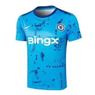 Maillot Entrainement Chelsea 2024 2025 Bleu Maillot Entrainement Chelsea 2024 2025 Bleu