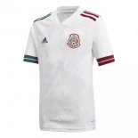 Thailande Maillot Mexico Exterieur 2020 Blanc Pas Cher