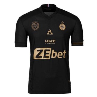 Thailande Maillot Saint étienne Third 2021 2022 Noir Pas Cher