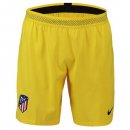 Pantalon Atlético de Madrid Gardien 2018 2019 Jaune Pas Cher