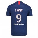 Maillot Paris Saint Germain NO.9 Cavani Domicile 2019 2020 Bleu Pas Cher