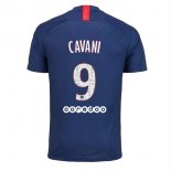 Maillot Paris Saint Germain NO.9 Cavani Domicile 2019 2020 Bleu Pas Cher