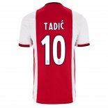 Maillot Ajax Domicile Tadic 2019 2020 Rouge Pas Cher