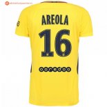 Maillot Paris Saint Germain Exterieur Areola 2017 2018 Pas Cher