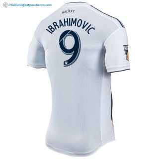 Maillot Los Angeles Galaxy Domicile Ibrahimović 2017 2018 Blanc Pas Cher Maillot Los Angeles Galaxy Domicile Ibrahimović 2017 2018 Blanc Pas Cher