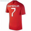 Maillot Angleterre Exterieur Chamberlain 2018 Rouge Pas Cher