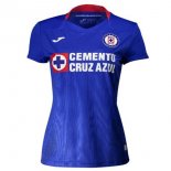 Maillot Cruz Bleu Domicile Femme 2020 2021 Bleu Pas Cher