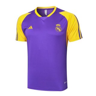 Maillot Entrainement Real Madrid 2024 2025 Purpura Jaune Maillot Entrainement Real Madrid 2024 2025 Purpura Jaune