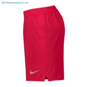 Pantalon Portugal Domicile 2018 Rouge Pas Cher