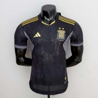 Thailande Maillot Argentine Édition Spéciale 2022 Noir Thailande Maillot Argentine Édition Spéciale 2022 Noir