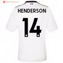 Maillot Liverpool Exterieur Henderson 2017 2018 Pas Cher