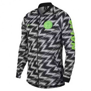 Veste Nigeria 2018 Noir Blanc Pas Cher Veste Nigeria 2018 Noir Blanc Pas Cher