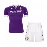 Maillot Fiorentina Domicile Enfant 2020 2021 Purpura Pas Cher